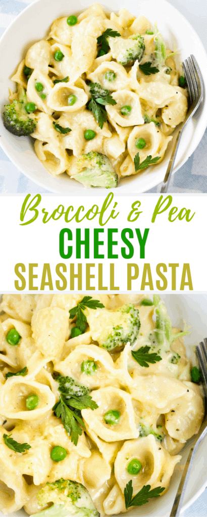 cheesy-seashell-pasta-with-peas-and-broccoli