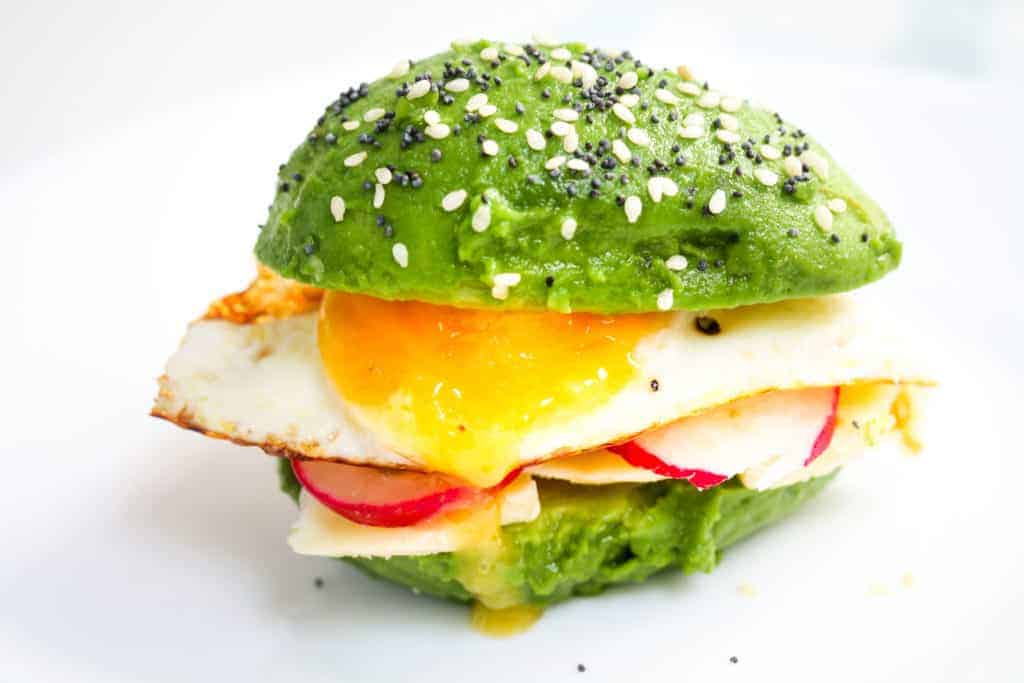 Avocado Breakfast Burger