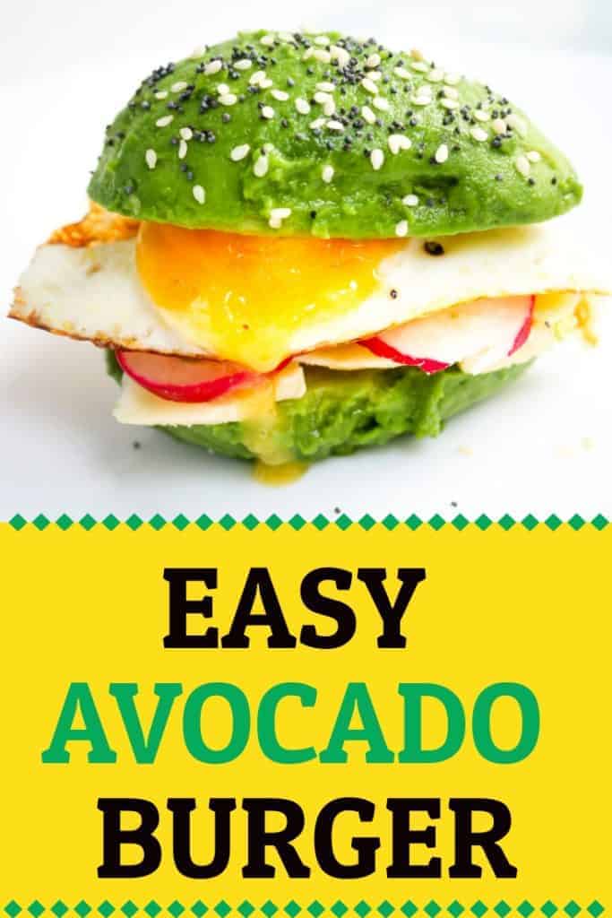 Easy Avocado Burger