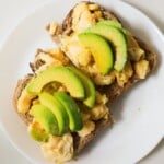 egg and avocado toast.