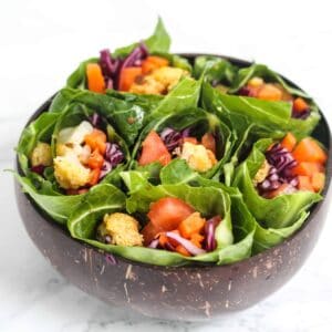 Low Carb Cajun Cauliflower Wrap