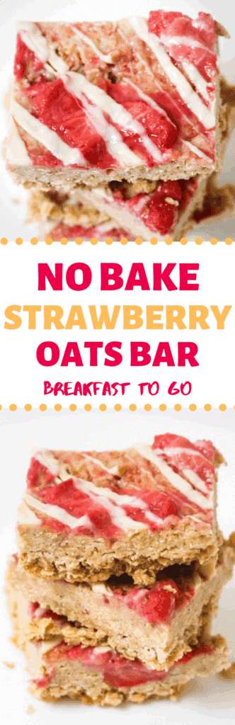 no-bake-strawberry-oats-breakfast-bar