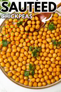 Chickpeas.