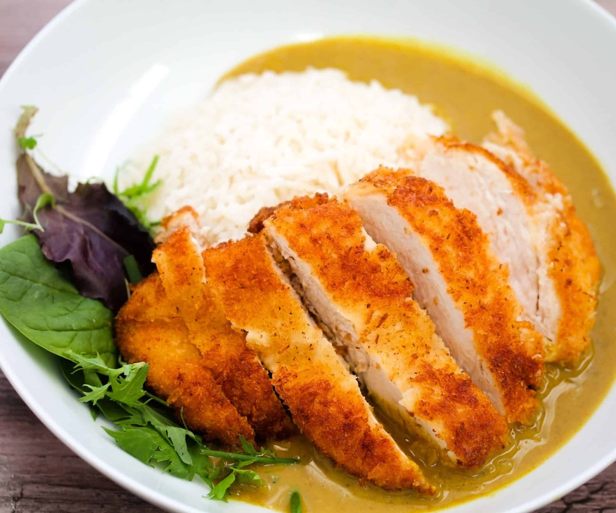 Japanese Chicken Katsu Curry.