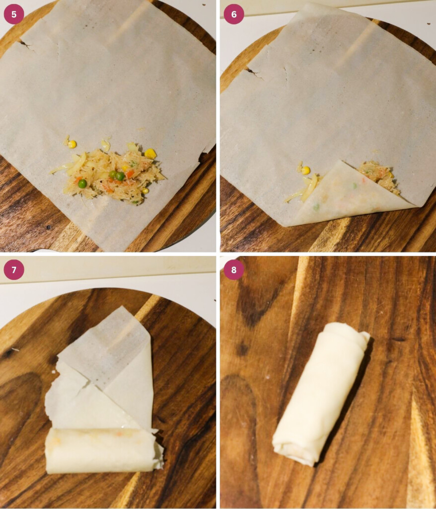 Chinese Vegetable Spring Rolls - Sims Home Kitchen