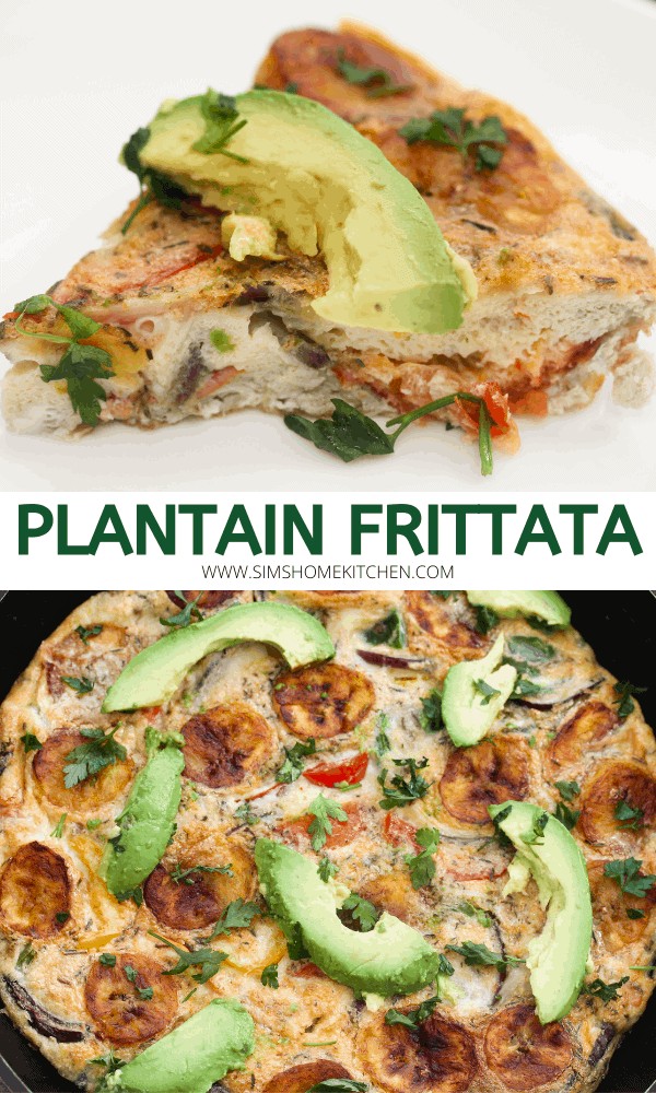 Easy Plantain Frittata Recipe Sims Home Kitchen