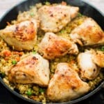 chicken bulgur wheat.