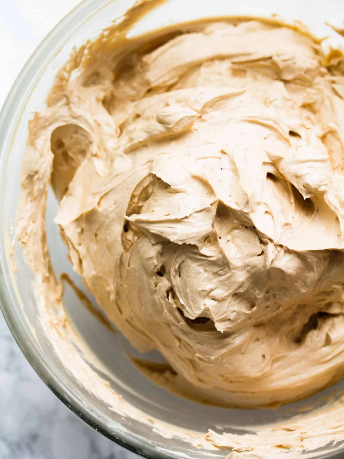 Espresso buttercream frosting.