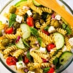 Mediterranean Pasta Salad.