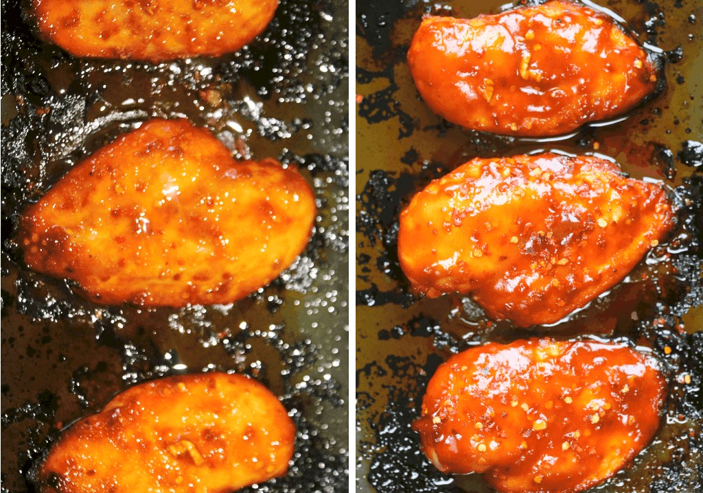 basting fillets every 5 mins firecracker marinade