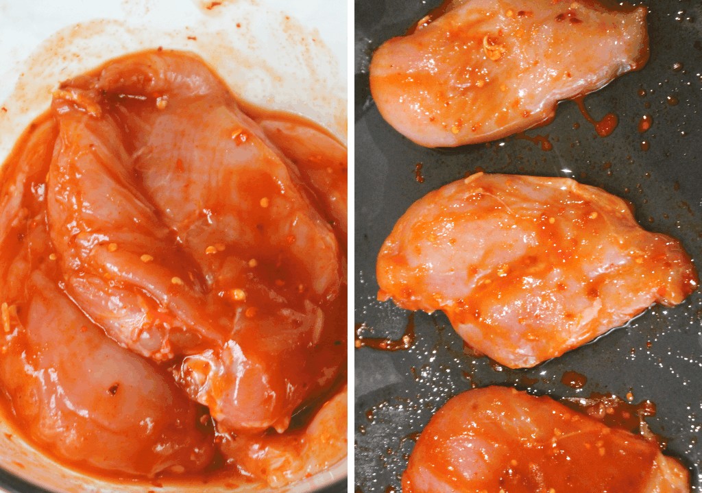 fillets in firecracker marinated