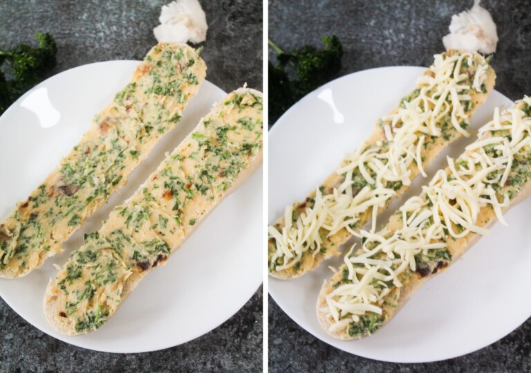 Tik Tok Garlic Bread in Air Fryer Sims Home Kitchen