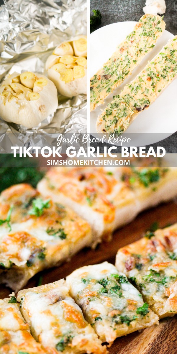 Tik Tok Garlic Bread in Air Fryer Sims Home Kitchen