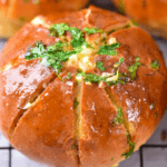 Korean cheese garlic bread