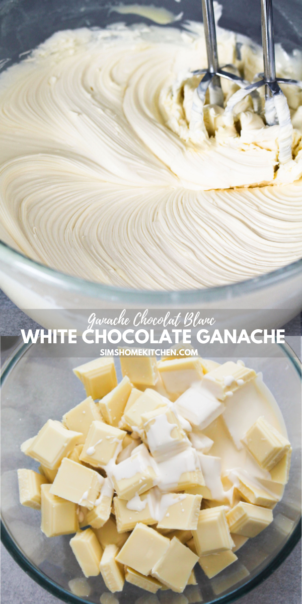 Easy Whipped White Chocolate Ganache Sims Home Kitchen
