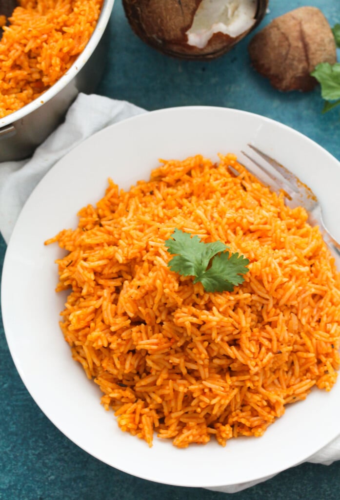 Coconut jollof
