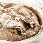 cookies and cream frosting in a bowl.