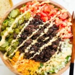big mac bowl recipe.