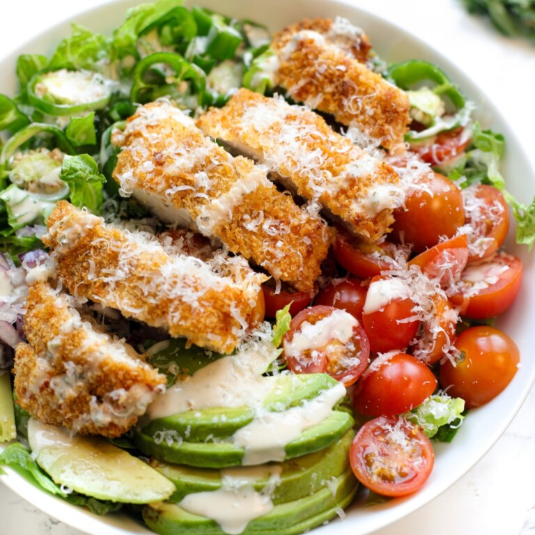 chicken tender salad.