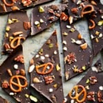 Christmas chocolate bark.