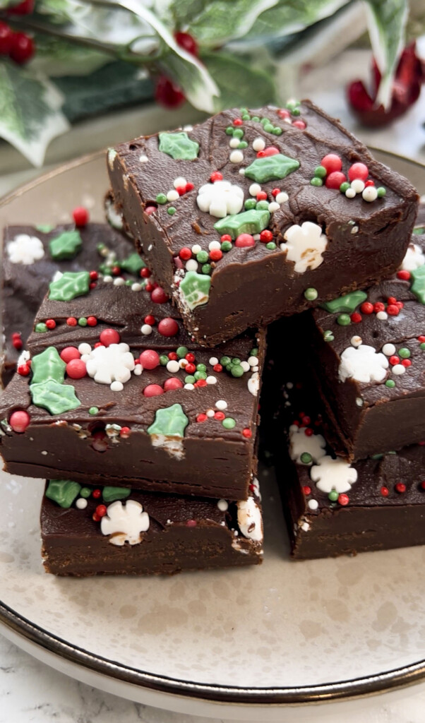 Easy Christmas Chocolate Fudge Sims Home Kitchen
