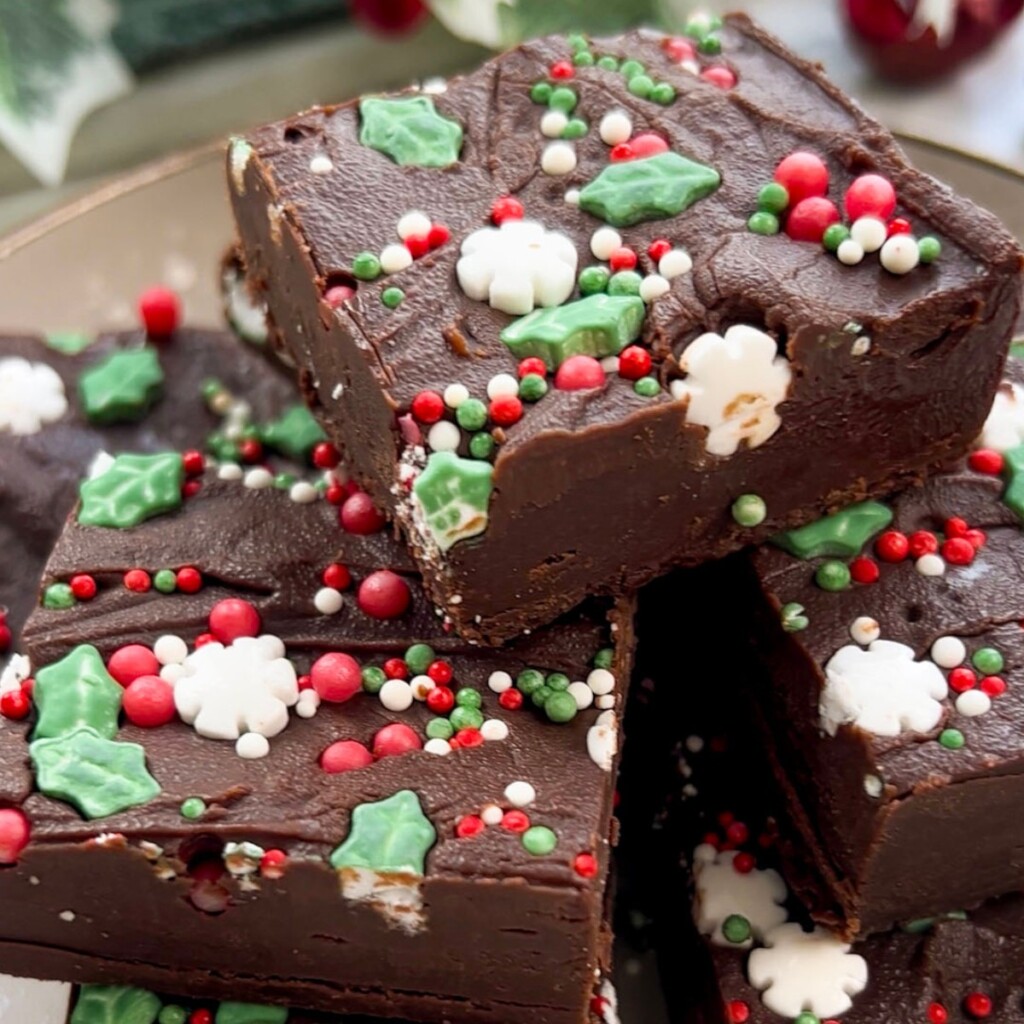 Easy Christmas Chocolate Fudge Sims Home Kitchen