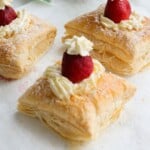 christmas santa pastries.