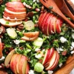 fall apples salad.
