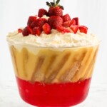 easy berry trifle.