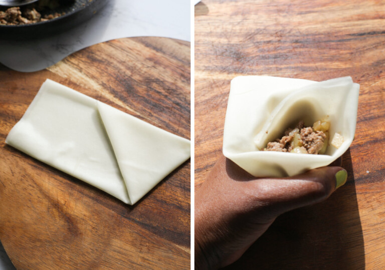 Easy Beef Samosas - Sims Home Kitchen