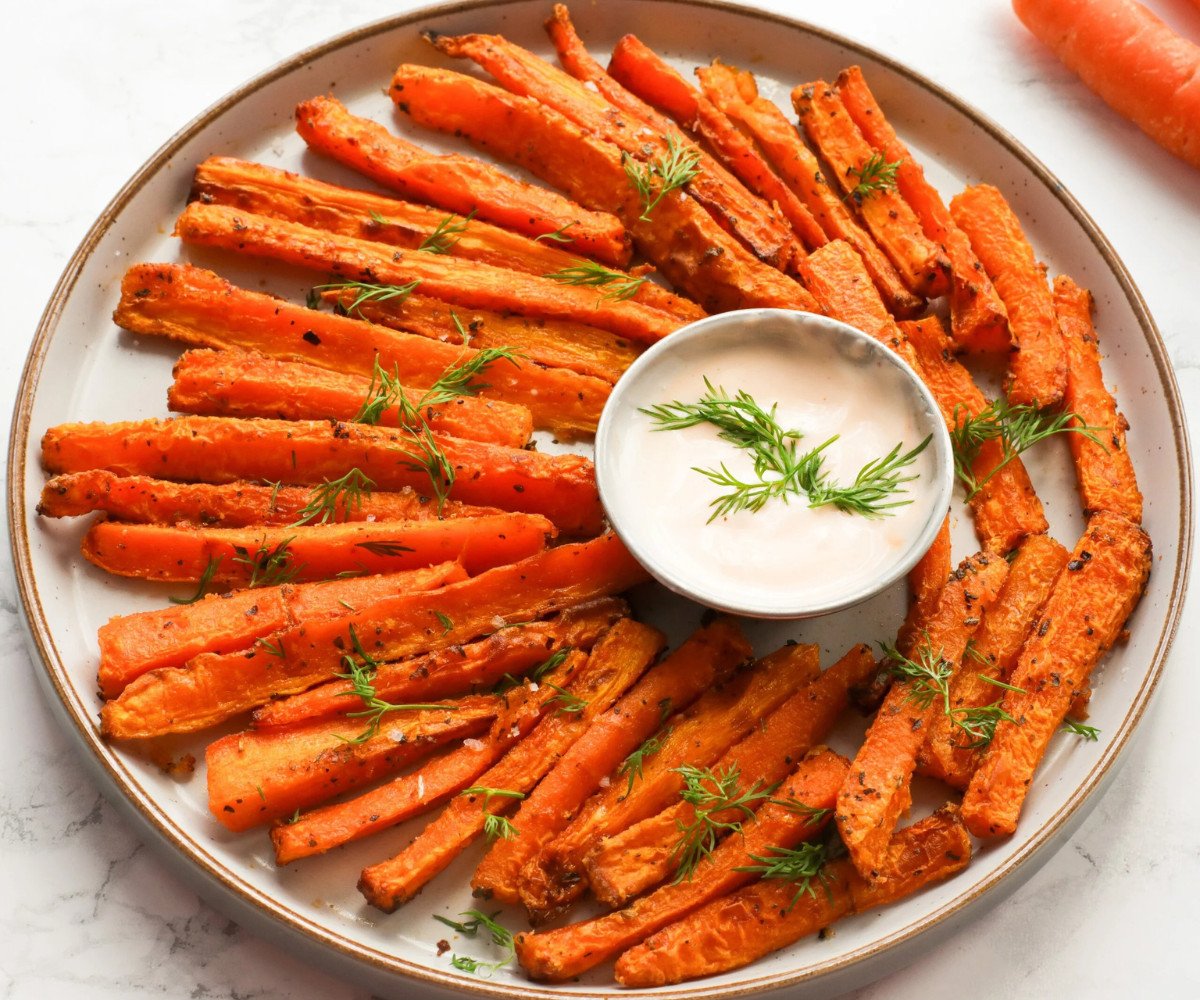 Air fryer carrot fries.