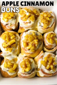 Apple cinnamon rolls.