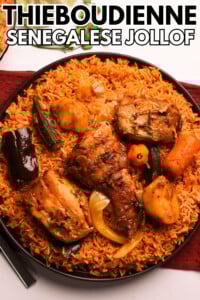 Senegalese jollof.