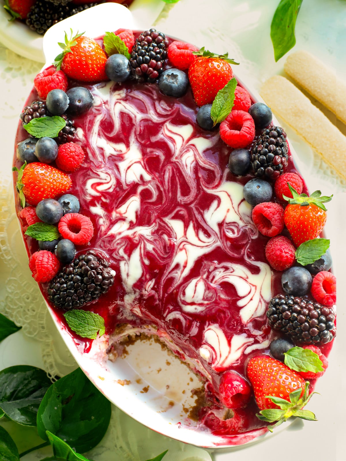 Berry Tiramisu.