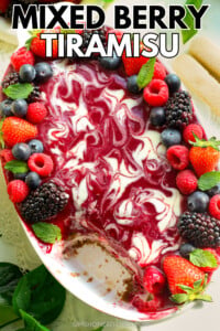 Berry Tiramisu. (1)