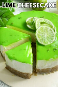 Lime Cheesecake recipe.